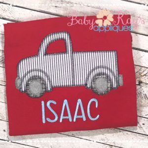 Retro Truck {Four Sizes}