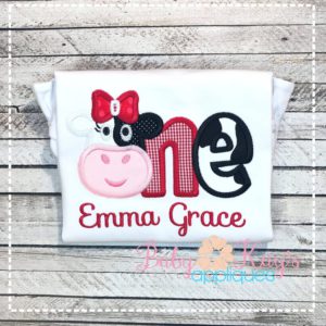 ONE Birthday with Cow {Four Sizes}