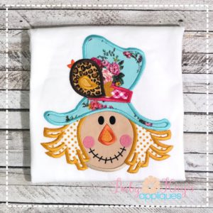 Scarecrow with Bird {Four Sizes}