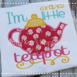 I'm a Little Teapot {Four Sizes}