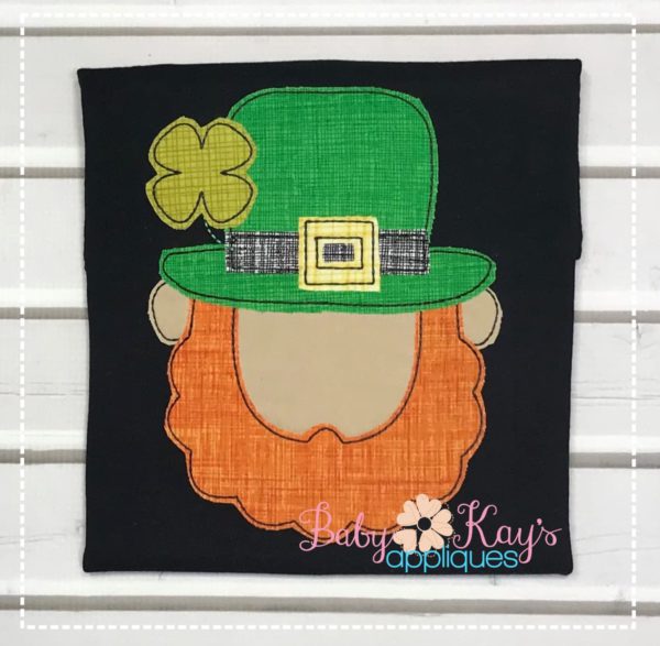 Leprechaun Bean Stitch Outline {Four Sizes}