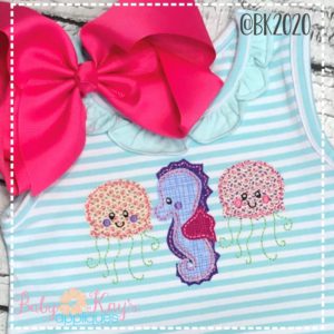 Sea Life Trio {Four Sizes}