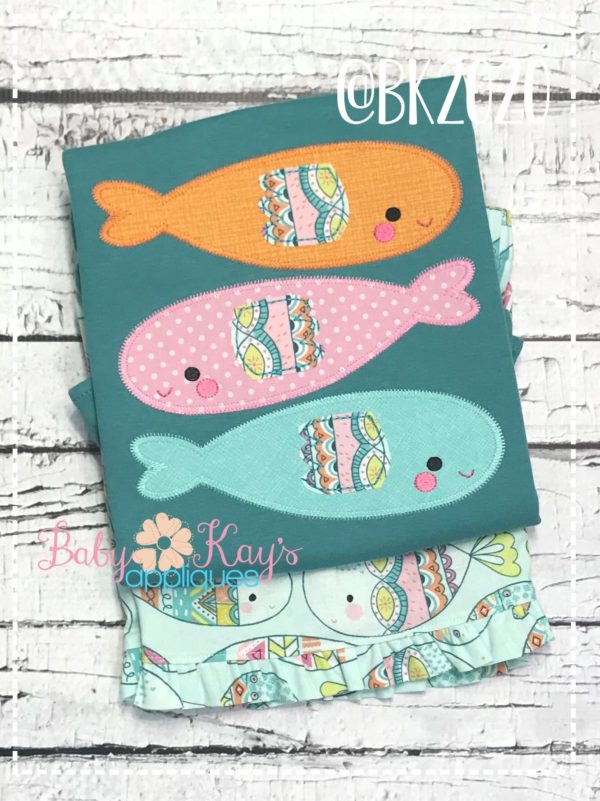 Stacked Fish  {Four Sizes}