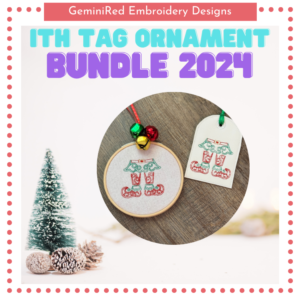 ITH Tag Ornament Bundle 2024 {4x4}