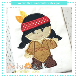 Indian Girl {Four Sizes}