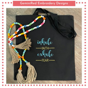 Inhale Faith Exhale Fear {Three Sizes}