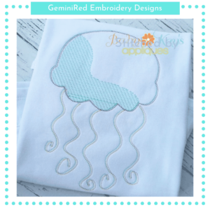 Jellyfish Rainbow Sketch {Four Sizes}