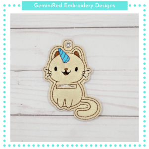 Kittycorn Coin Keeper Key Fob {Eyelet}