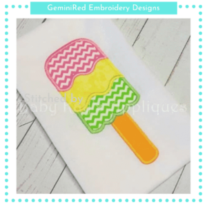 Layered Popsicle {Three Sizes}