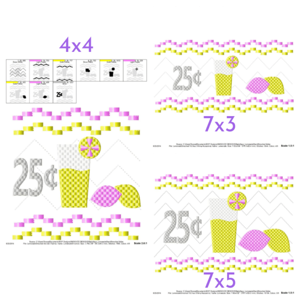 Lemonade Stand Faux Smock {Three Sizes} - Image 3