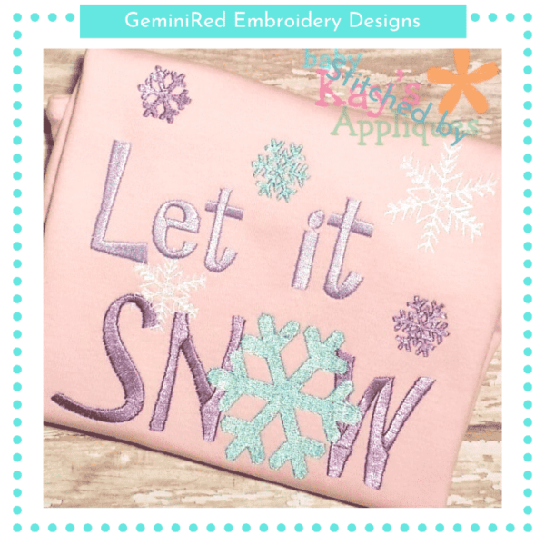 Let It Snow {Four Sizes}