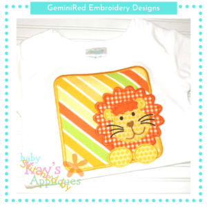 Lion Patch {Four Sizes}