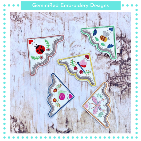 Little Creatures Corner Bookmark Set {Five Designs}