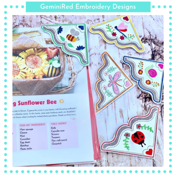 Little Creatures Corner Bookmark Set {Five Designs} - Image 3