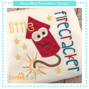 Little Firecracker {Four Sizes}
