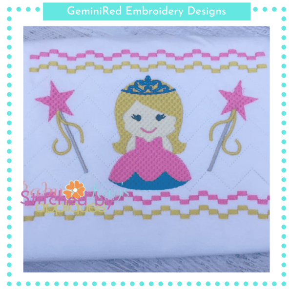 Little Princess Faux Smock {Three Sizes}
