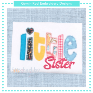 Little Sister {Four Sizes}