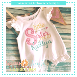 Little Sister Arrow {Four Sizes}