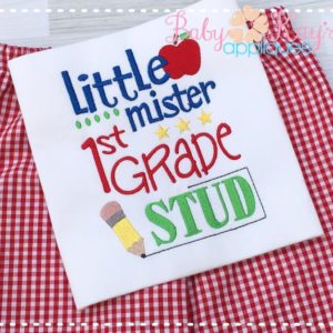 Little Mister 1st Grade Stud {Three Sizes}