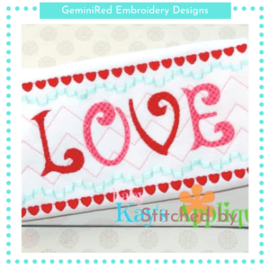 LOVE Faux Smock {Three Sizes}
