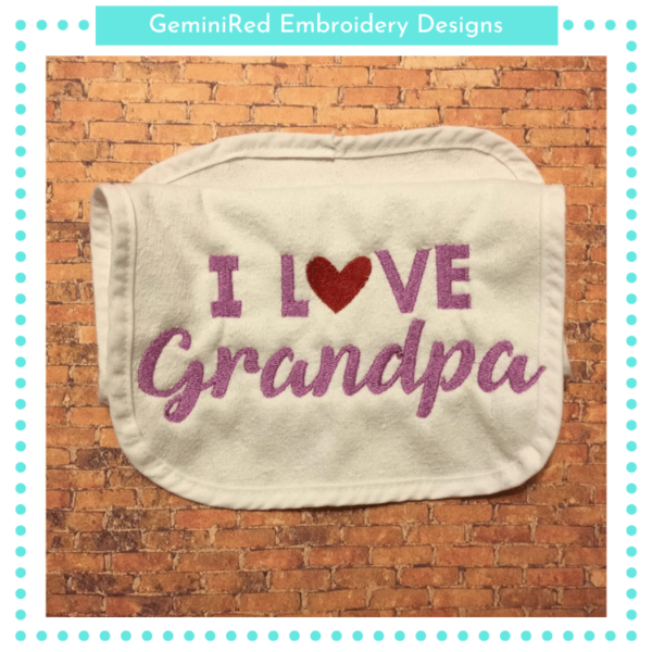 I Love Grandparents Set {Two Designs} - Image 2