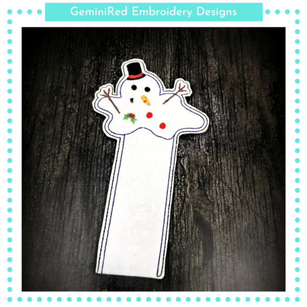 Melting Snowman Bookmark Set {Two Designs} - Image 2
