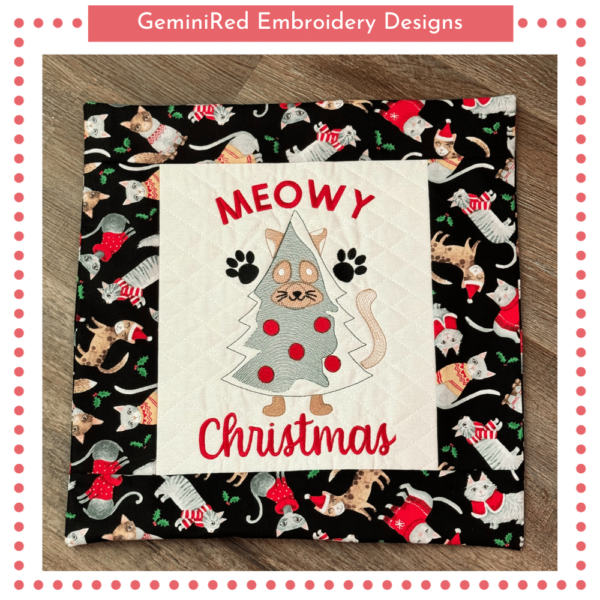 Meowy Christmas {Four Sizes} - Image 3