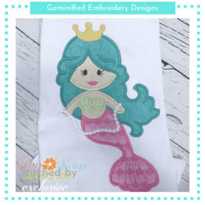 Mermaid Princess {Three Sizes}