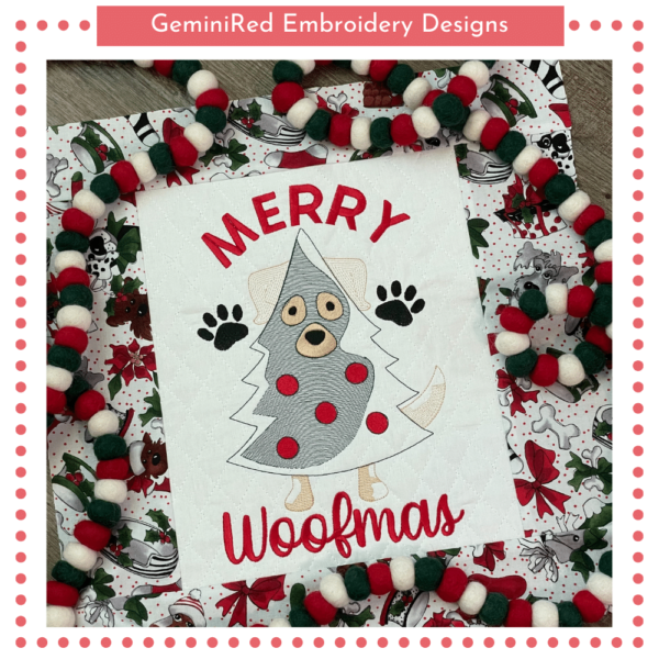 Merry Woofmas {Four Sizes}