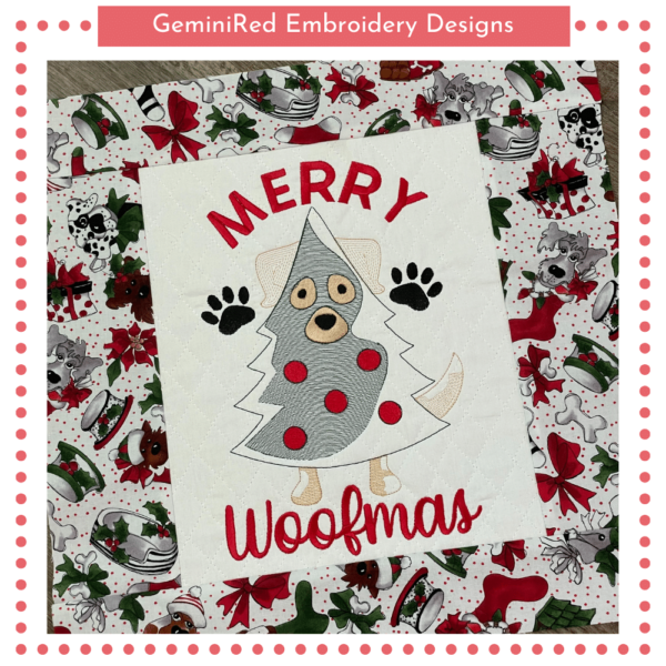 Merry Woofmas {Four Sizes} - Image 3