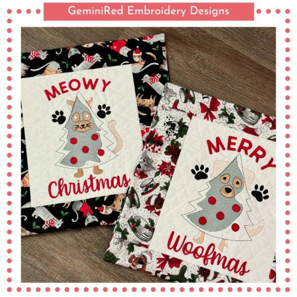 Merry Woofmas {Four Sizes} - Image 4