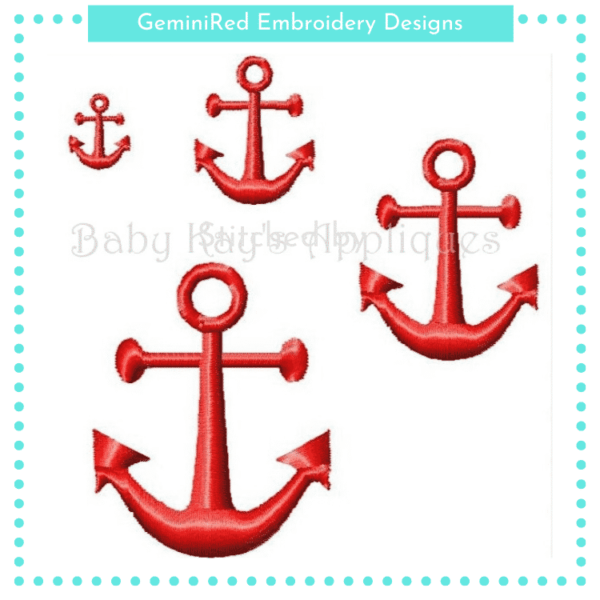 Mini Anchor {Four Sizes}
