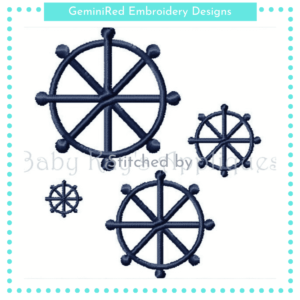 Mini Boat Steering Wheel {Four Sizes}