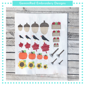 Mini Fall Set (Four Sizes}