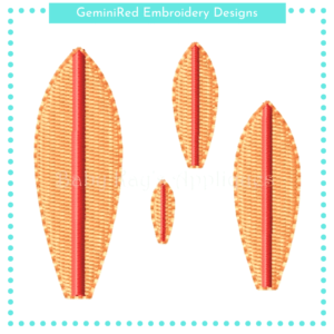 Mini Surfboard {Four Sizes}