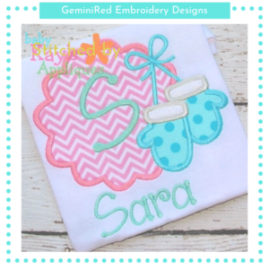 Mittens Patch {Four Sizes}