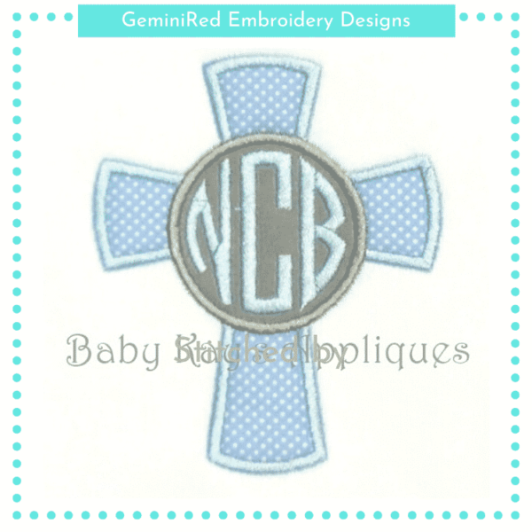 Monogram Cross {Five Sizes}