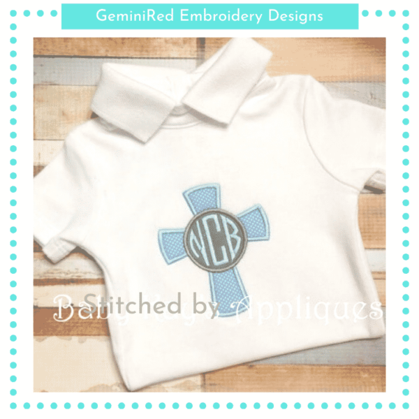Monogram Cross {Five Sizes} - Image 2