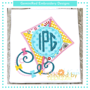 Monogram Kite {Four Sizes}