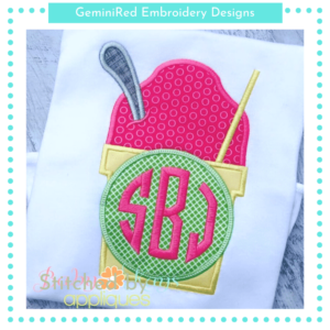 Monogram Snowball Cup {Four Sizes}