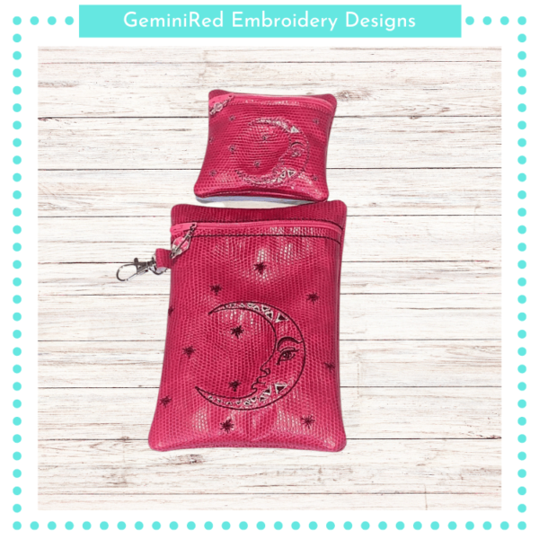 Moon Face Zipper Bag {Three Sizes} - Image 2