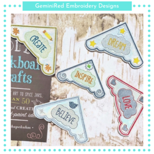 Motivational Corner Bookmark Set {4x4}