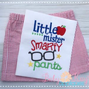 Little Mister Smarty Pants {Three Sizes}