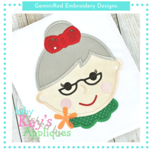 Mrs. Claus {Four Sizes}
