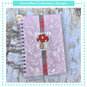 Mushroom Bookband {4x4}