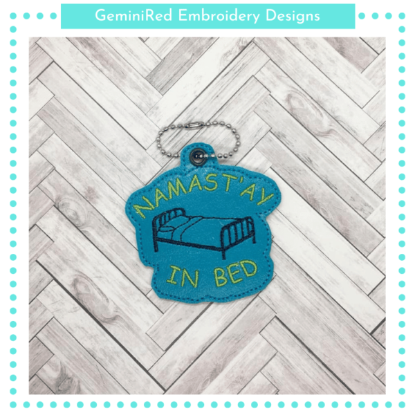 NamaStay In Bed Key Fob {Eyelet & Snap} - Image 2