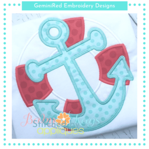 Nautical Lifesaver with Anchor {Four Sizes}