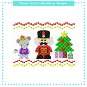 Nutcracker Faux Smock {Three Sizes}