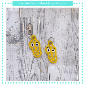 Paper Clip Zipper Pull {4x4}