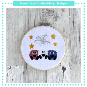 Patriotic Dots {Two Sizes}
